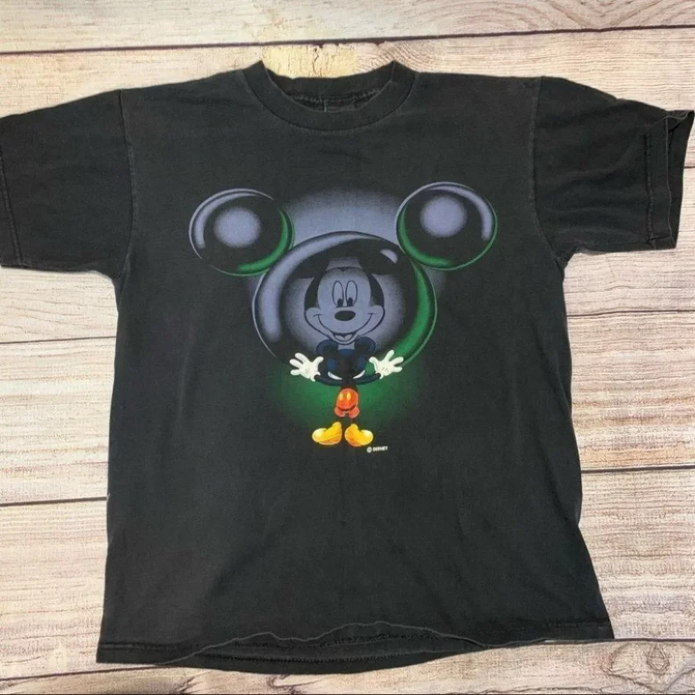 Vintage Disney Mickey Mouse Tee Size Medium - Picture 1 of 10